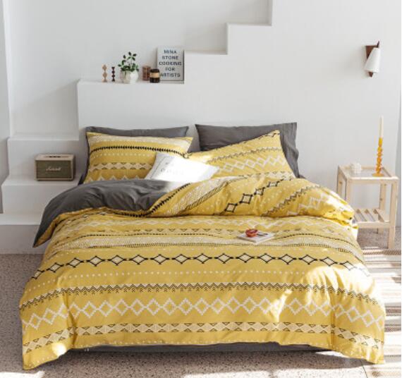3D Yellow Totem 14063 Bed Pillowcases Quilt