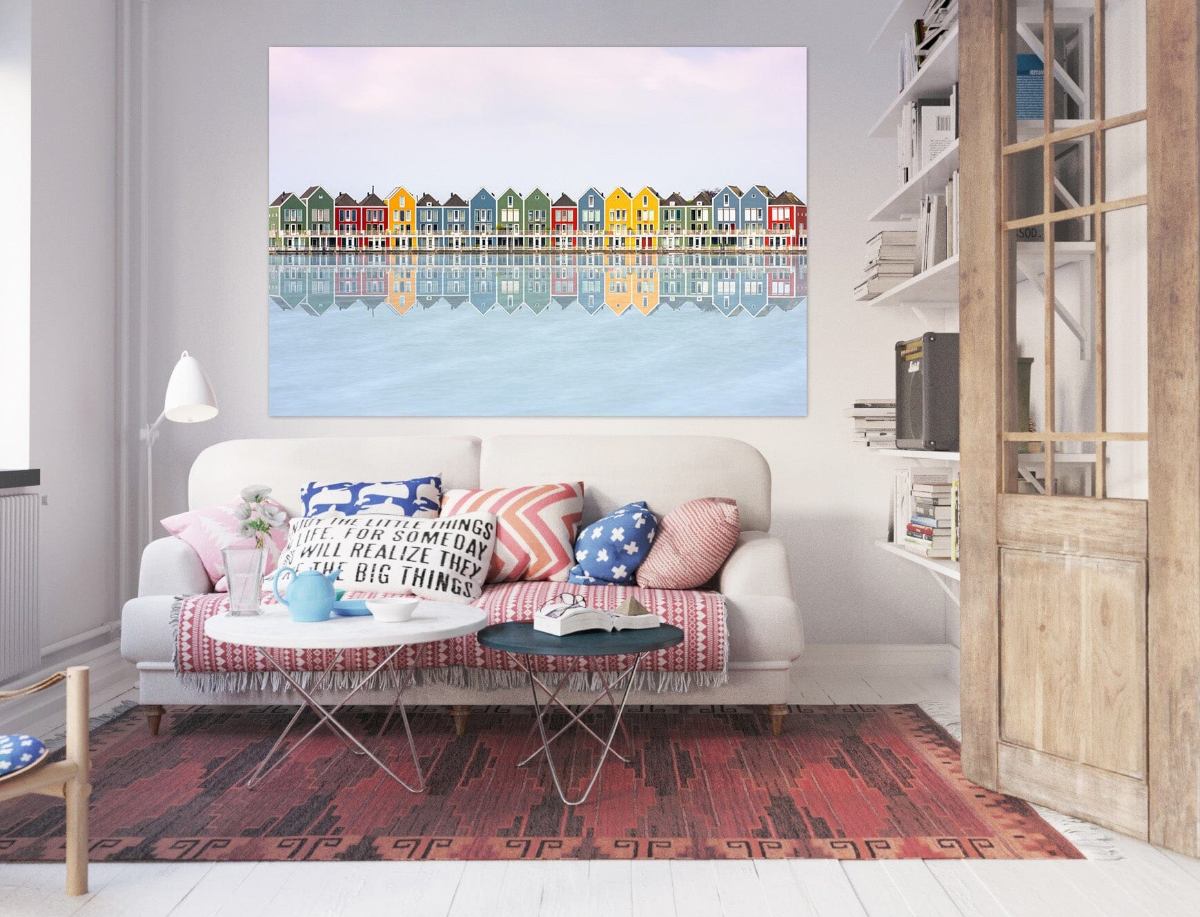 3D Color City 122 Marco Carmassi Wall Sticker Wallpaper AJ Wallpaper 2 