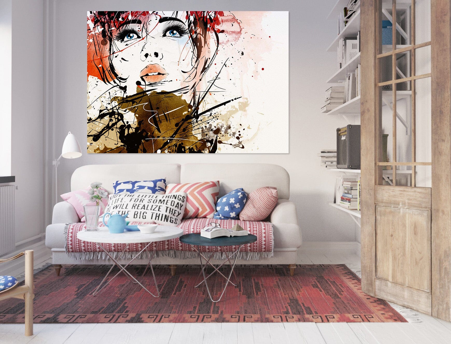 3D Tender Woman 1045 Wall Sticker Wallpaper AJ Wallpaper 2 