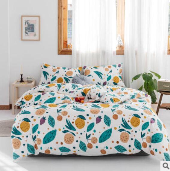 3D Leaf Fruit Pattern 15110 Bed Pillowcases Quilt