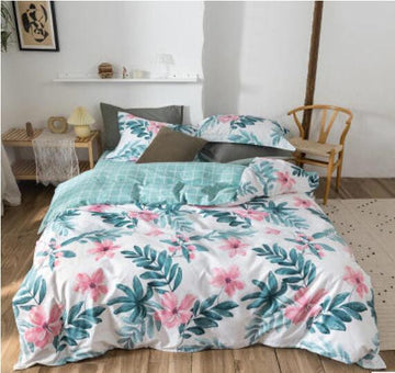 3D Bougainvillea 30327 Bed Pillowcases Quilt