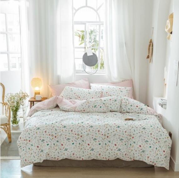 3D Small Floral 14070 Bed Pillowcases Quilt