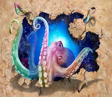 3D Octopus Fish 628 Wallpaper AJ Wallpaper 