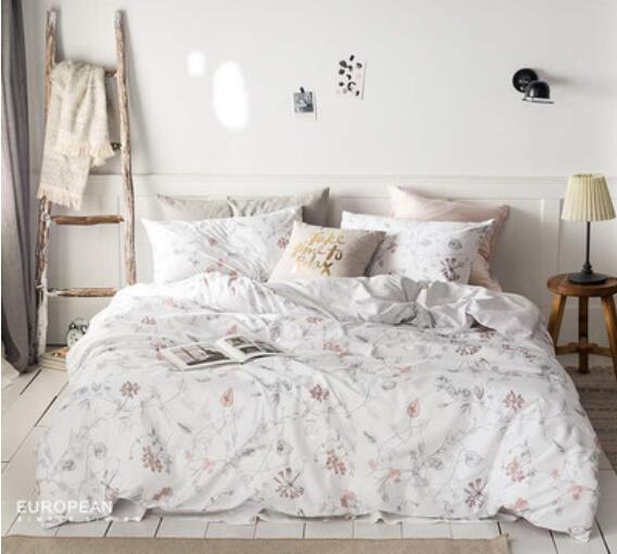 3D White Light Pattern 16035 Bed Pillowcases Quilt