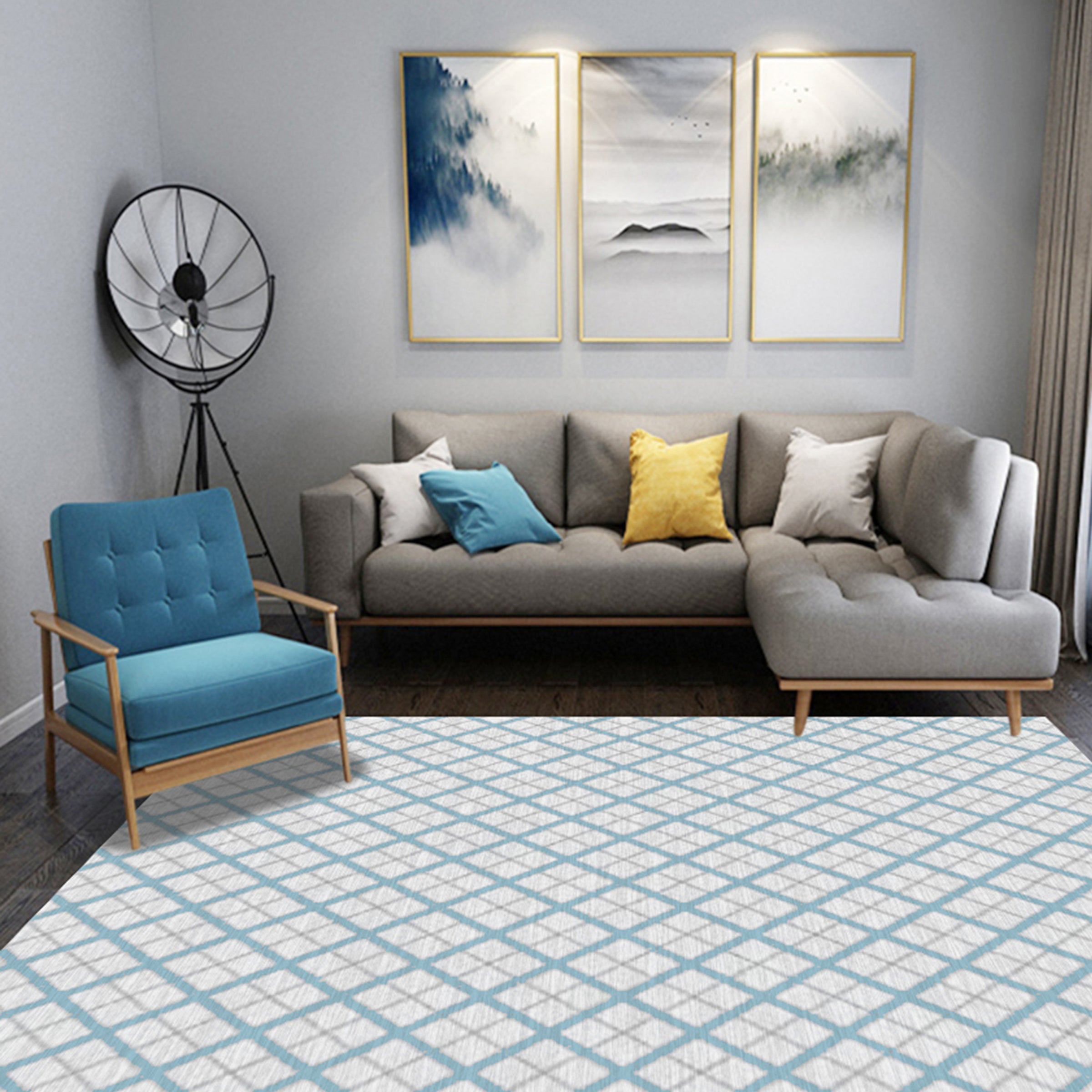 3D Color Pattern WG269 Non Slip Rug Mat Mat AJ Creativity Home 