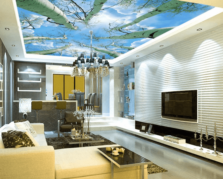 Treetop Blue Sky Wallpaper AJ Wallpaper 2 