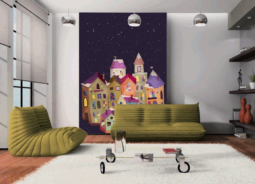 3D Star Town 179 Wallpaper AJ Wallpaper 