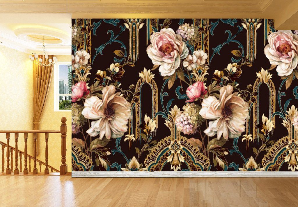 3D Pink Tulip Jasmine 423 Wallpaper AJ Wallpaper 