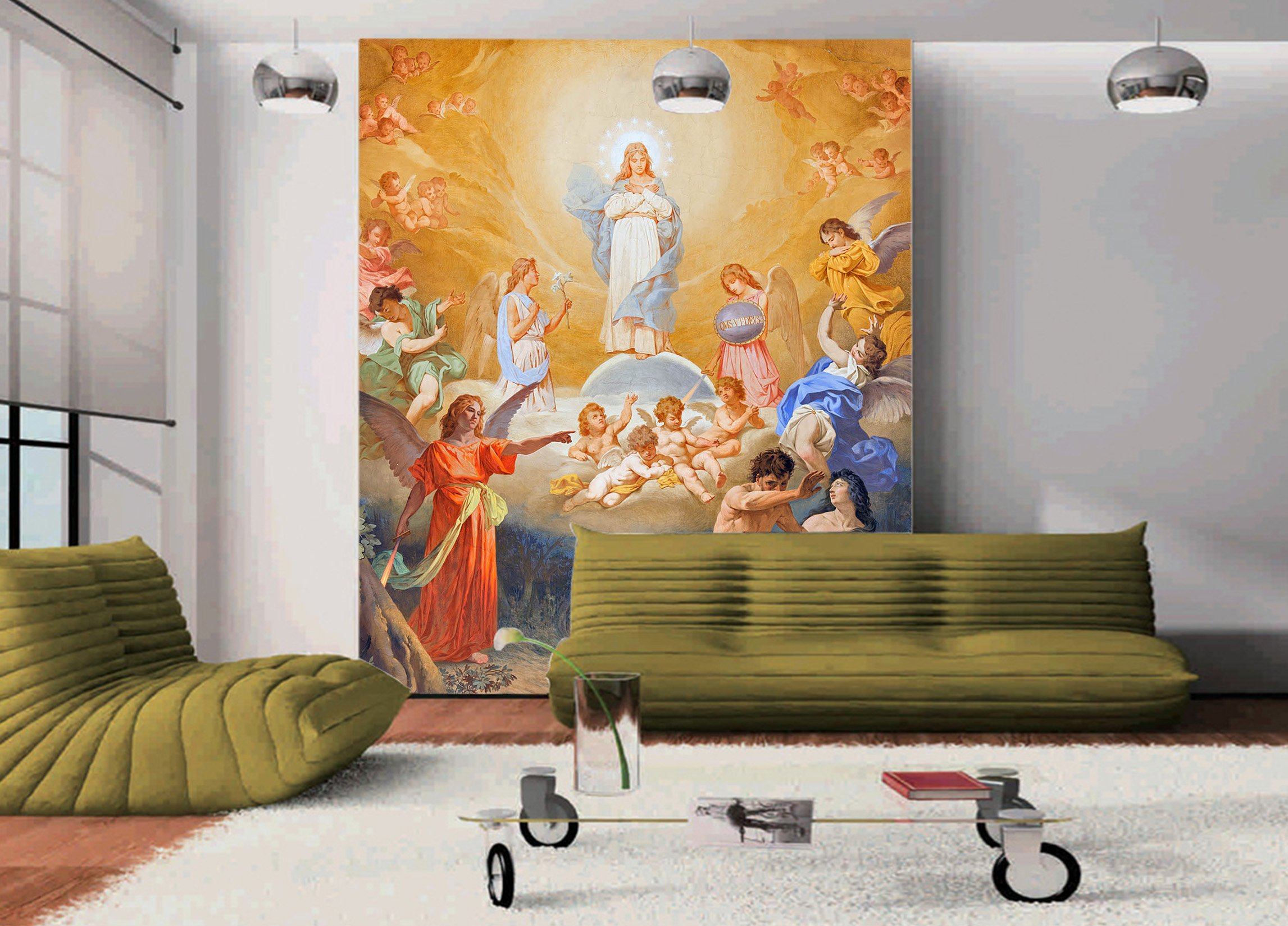 3D Child Wings Sunshine 026 Wallpaper AJ Wallpaper 