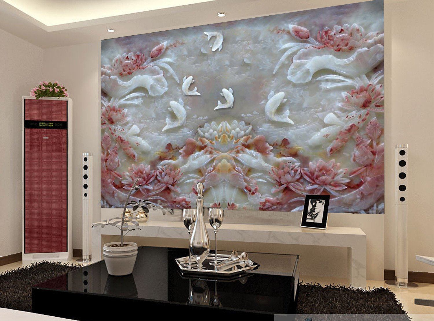 Jade Fish And Pattern 88 Wallpaper AJ Wallpaper 1 