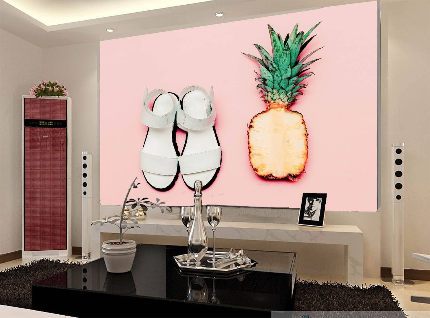 Pineapple And Shoes Wallpaper AJ Wallpaper 