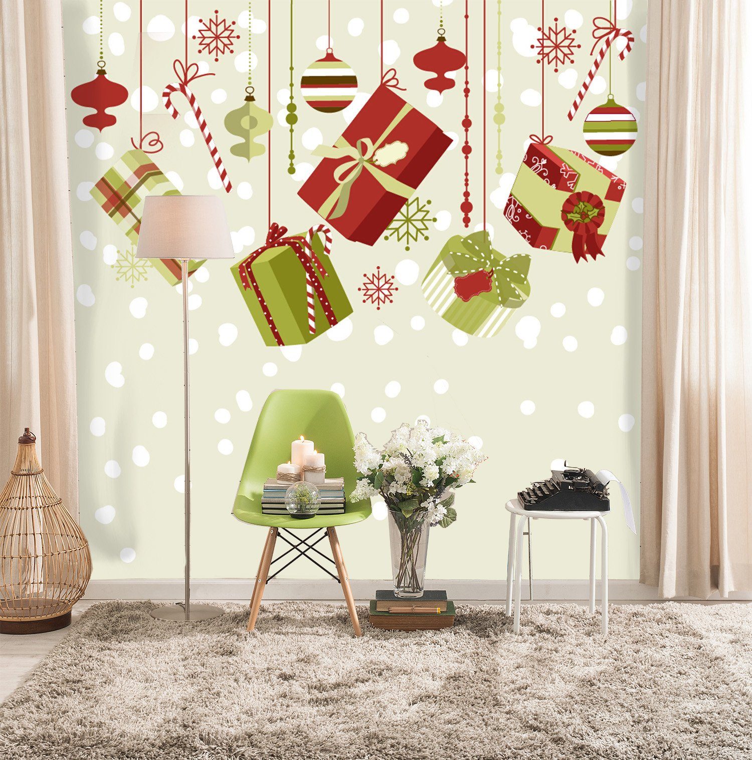 3D Christmas Pretty Gifts 23 Wallpaper AJ Wallpaper 