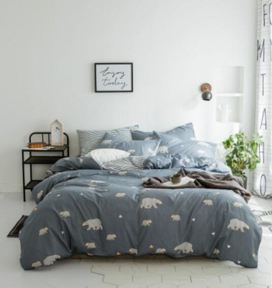 3D Polar Bear Pattern 20326 Bed Pillowcases Quilt