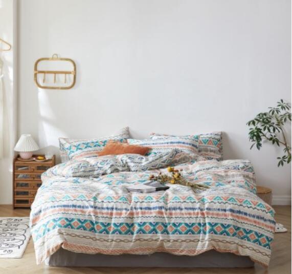 3D Color Texture 30022 Bed Pillowcases Quilt