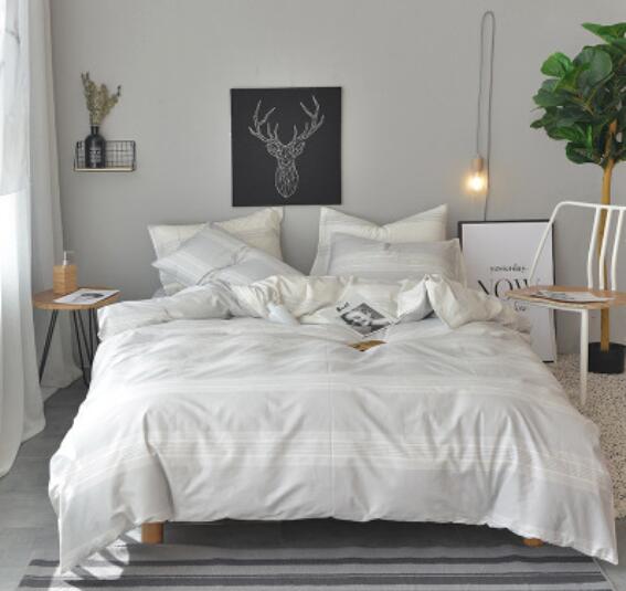 3D White 20209 Bed Pillowcases Quilt