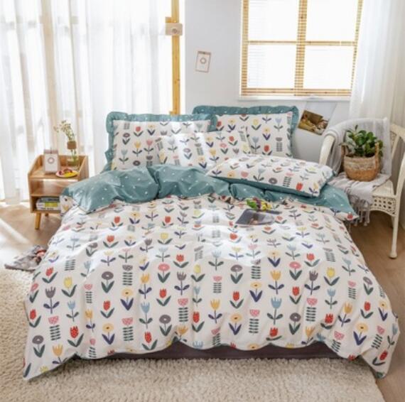 3D Flowers 40323 Bed Pillowcases Quilt