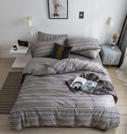 3D Dark Gray Bars 15126 Bed Pillowcases Quilt