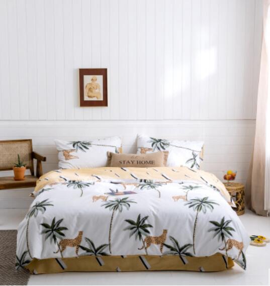 3D Tree And Animal 40096 Bed Pillowcases Quilt