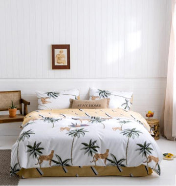 3D Tree And Animal 40096 Bed Pillowcases Quilt