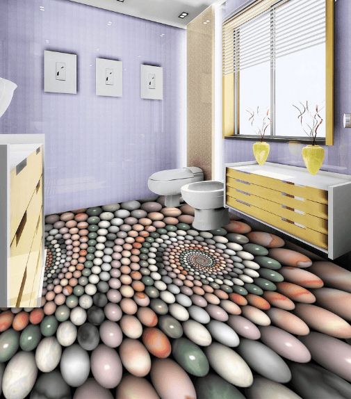 3D Various Sizes 055 Floor Mural Wallpaper AJ Wallpaper 2 