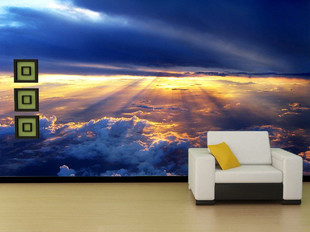 Sunshine Through Clouds Wallpaper AJ Wallpaper 
