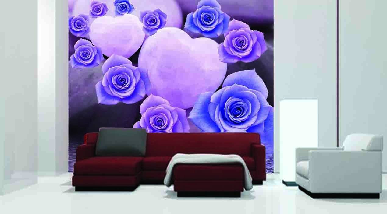 3D Purple Rose For Love 76 Wallpaper AJ Wallpapers 