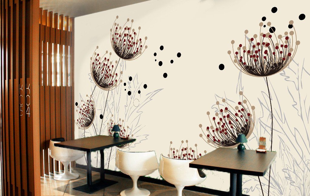 3D Wild Flower 644 Wallpaper AJ Wallpaper 