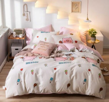 3D Popsicle Pattern 16069 Bed Pillowcases Quilt