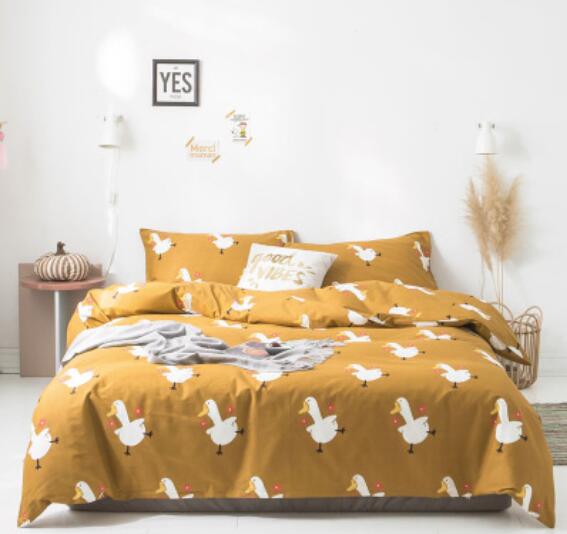 3D Goose 14175 Bed Pillowcases Quilt