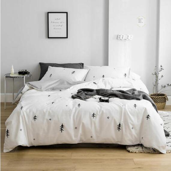 3D Pine Tree Pattern 20260 Bed Pillowcases Quilt