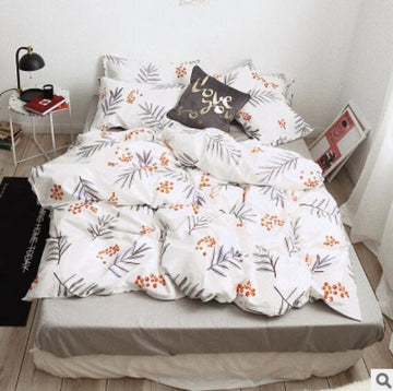 3D Orange Fruit 30135 Bed Pillowcases Quilt