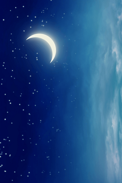 Crescent Moon Sky Wallpaper AJ Wallpaper 2 