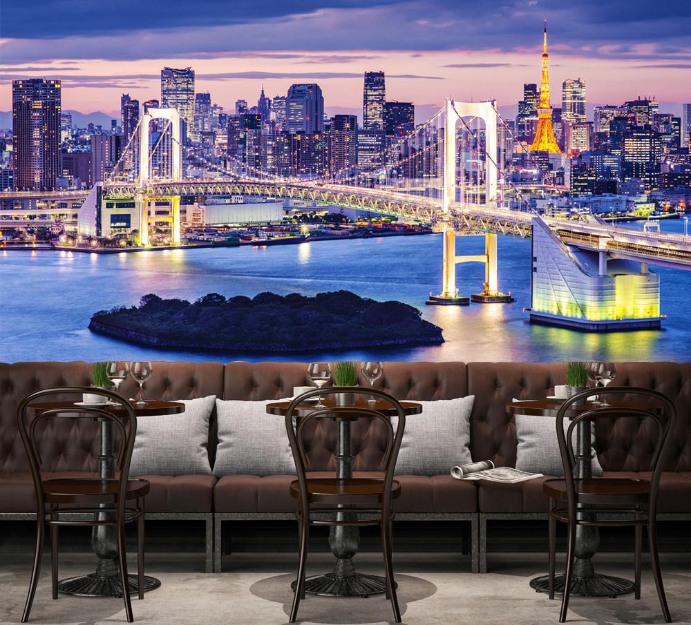 3D Luxury City View 047 Wallpaper AJ Wallpaper 