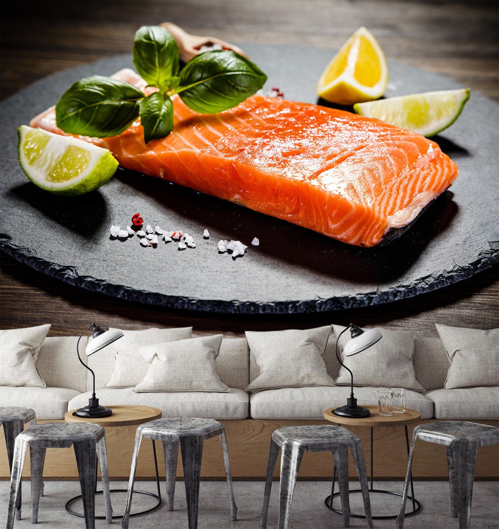 3D Fish Steak 100 Wallpaper AJ Wallpaper 