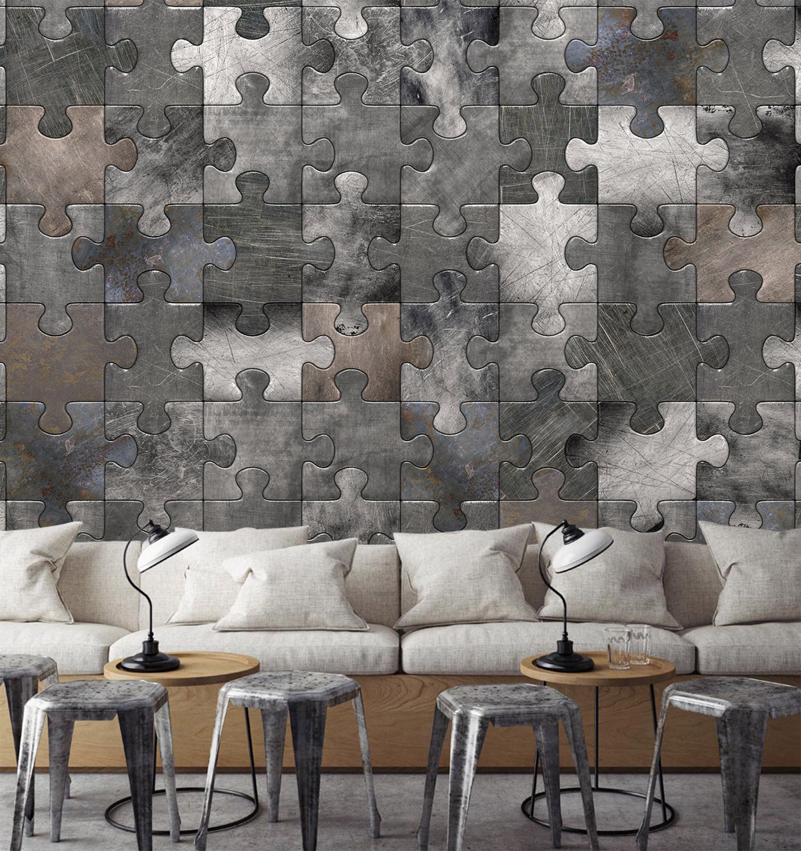 3D Pattern Puzzle 0521 Wall Murals