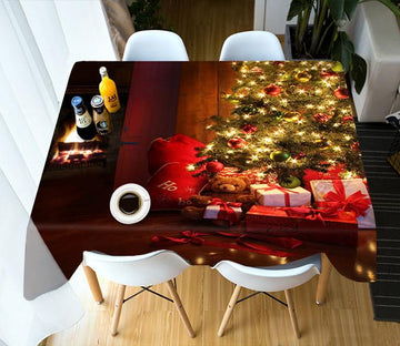 3D Beautiful Christmas Decoration 61 Tablecloths Tablecloths AJ Creativity Home 