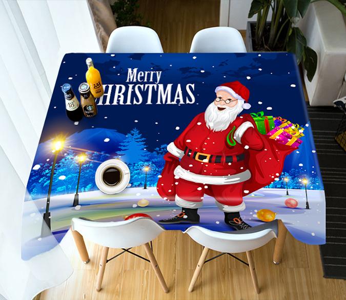 3D White Beard Gift 74 Tablecloths Tablecloths AJ Creativity Home 