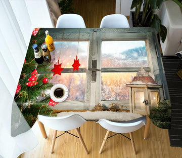 3D Red Star Pendant 86 Tablecloths Tablecloths AJ Creativity Home 