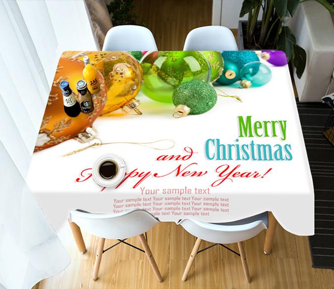 3D Green Beads Pendant 90 Tablecloths Tablecloths AJ Creativity Home 