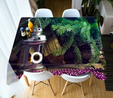 3D Christmas Purple Beads 94 Tablecloths Tablecloths AJ Creativity Home 