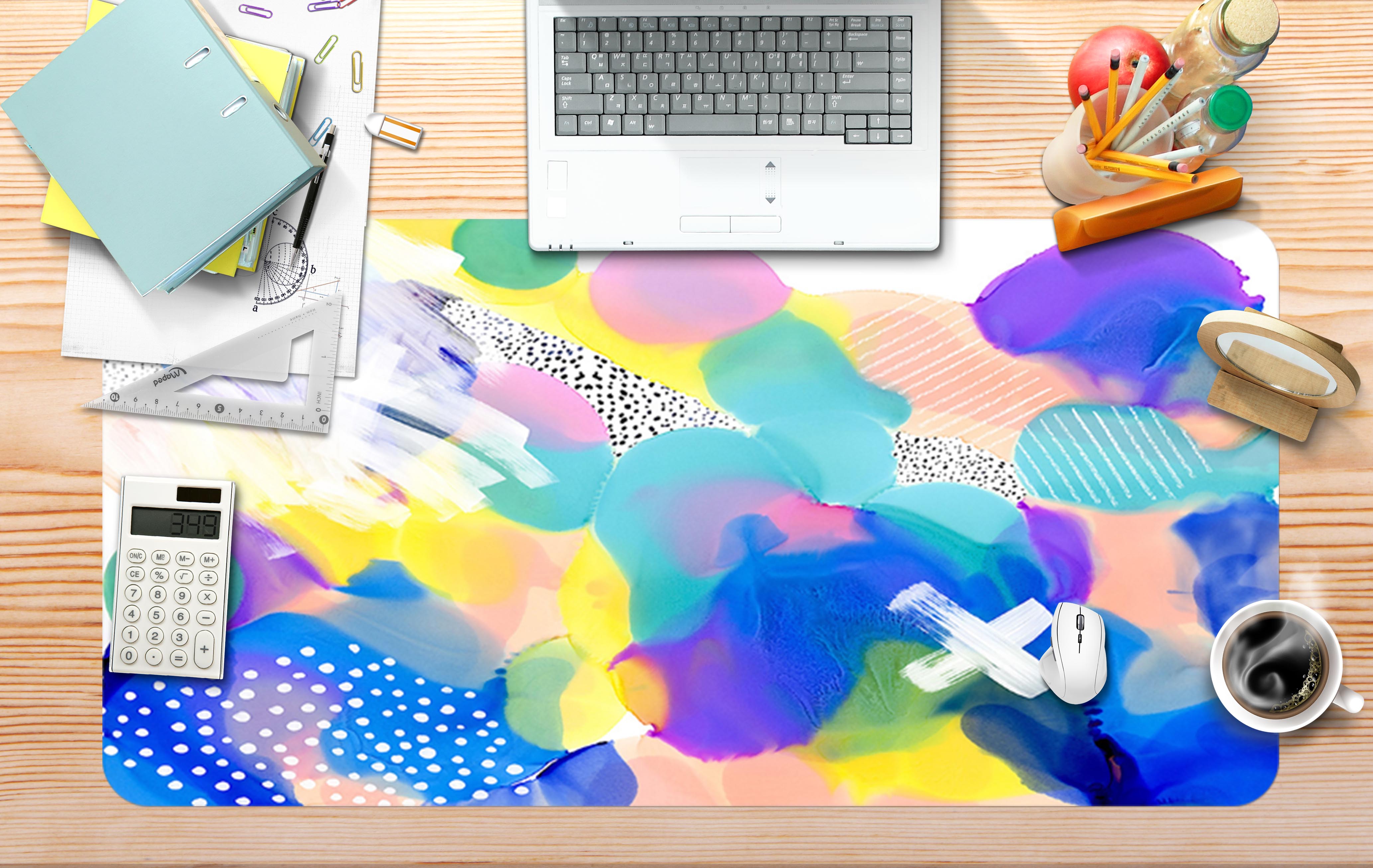 3D Colorful 17094 Desk Mat
