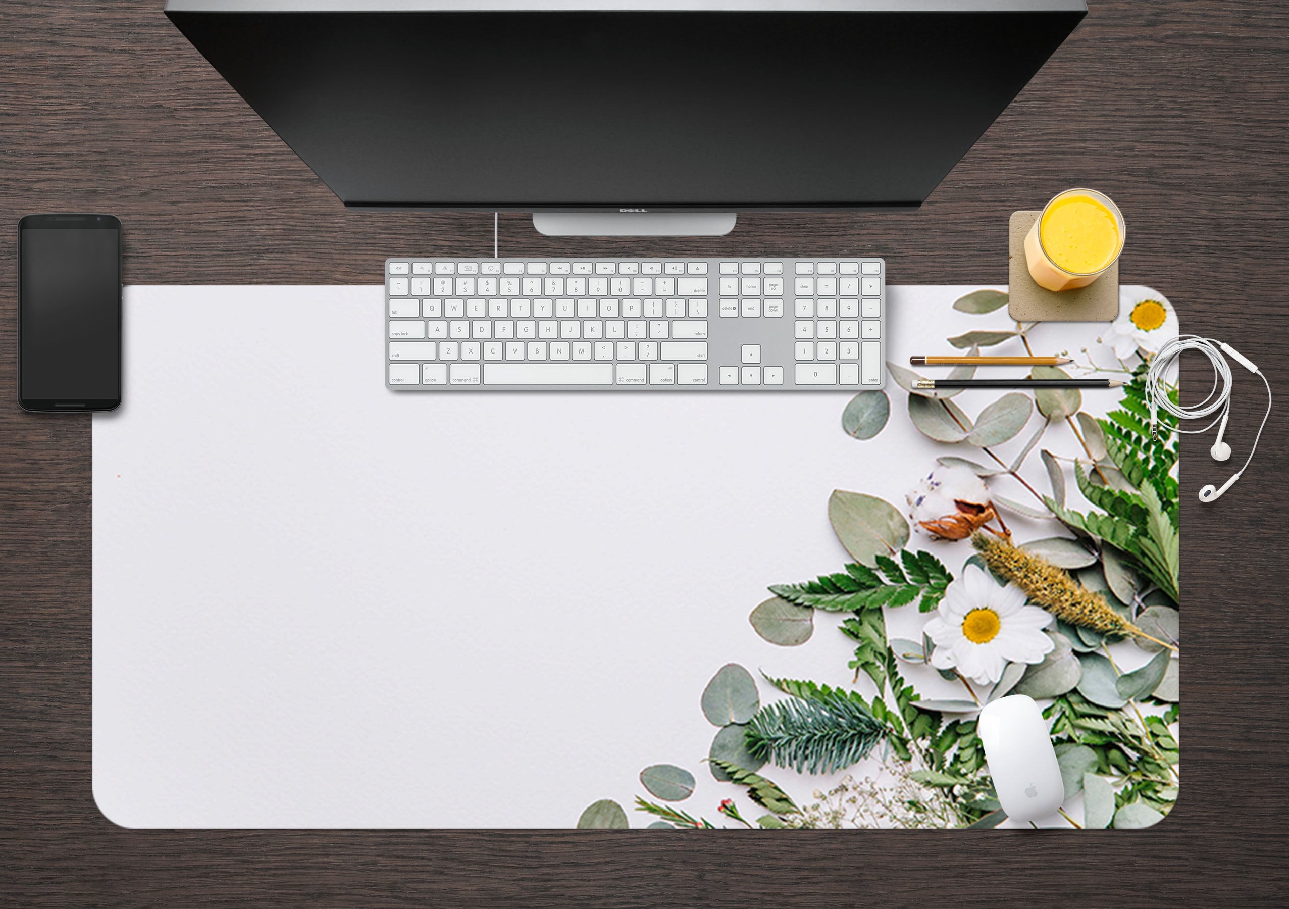 3D Spice Frangipani 17040 Desk Mat