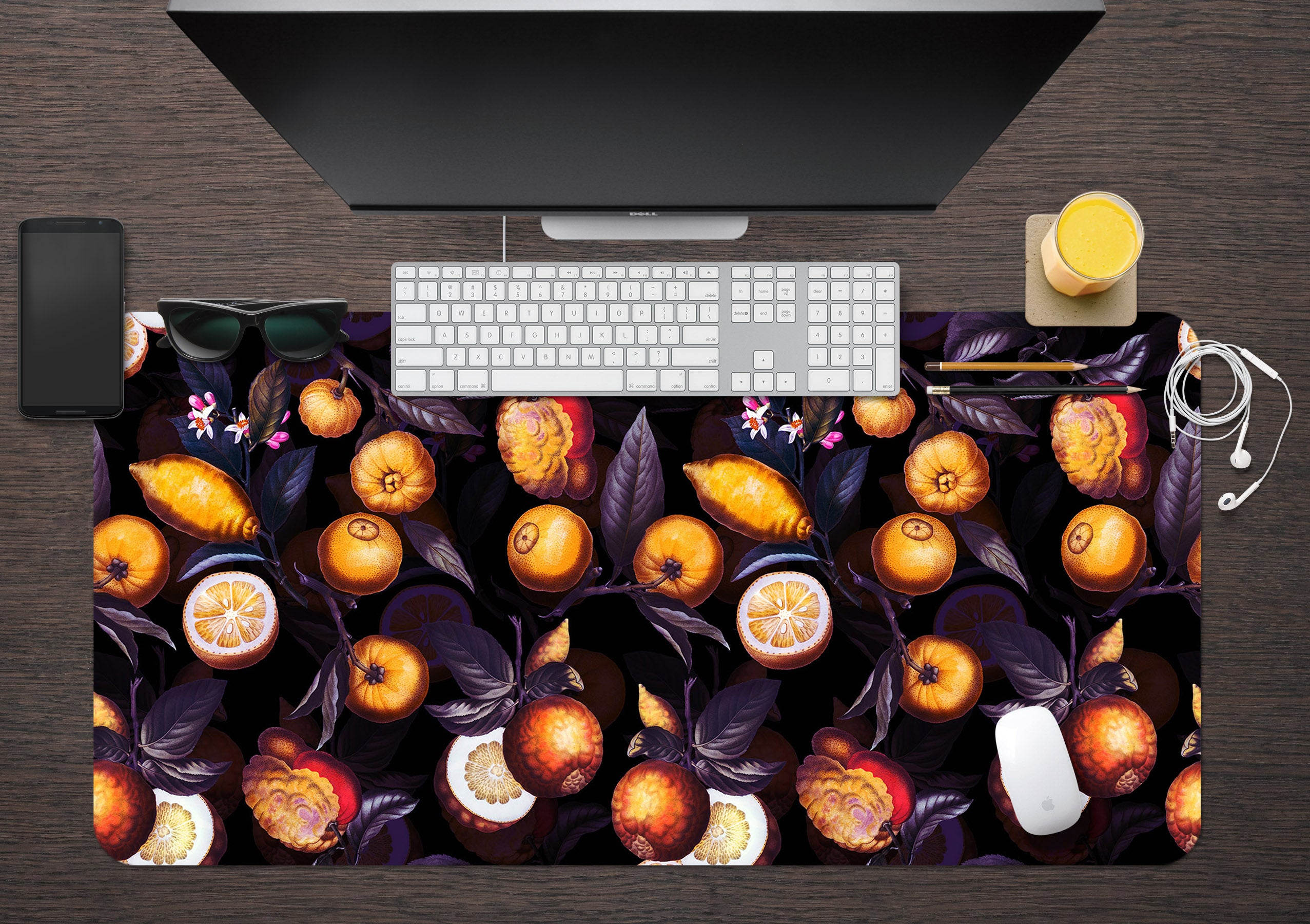 3D Fruit Pattern 120191 Uta Naumann Desk Mat