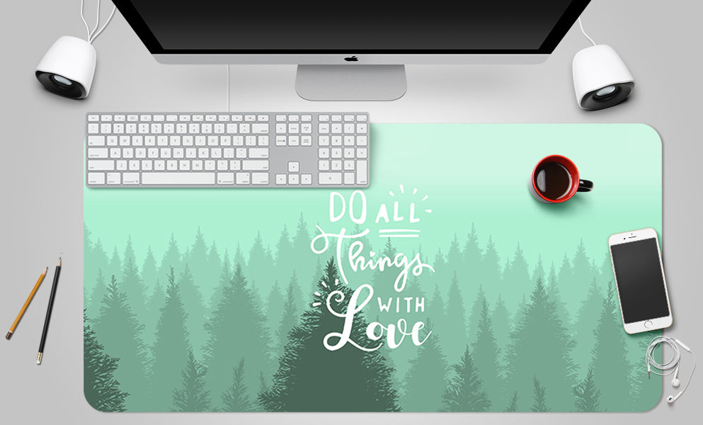3D Forest 17067 Desk Mat