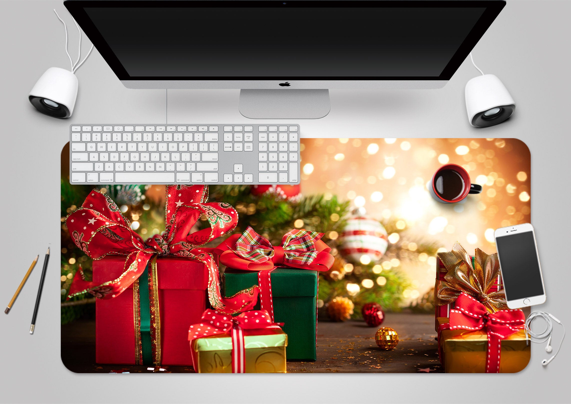 3D Gift 51245 Christmas Desk Mat Xmas