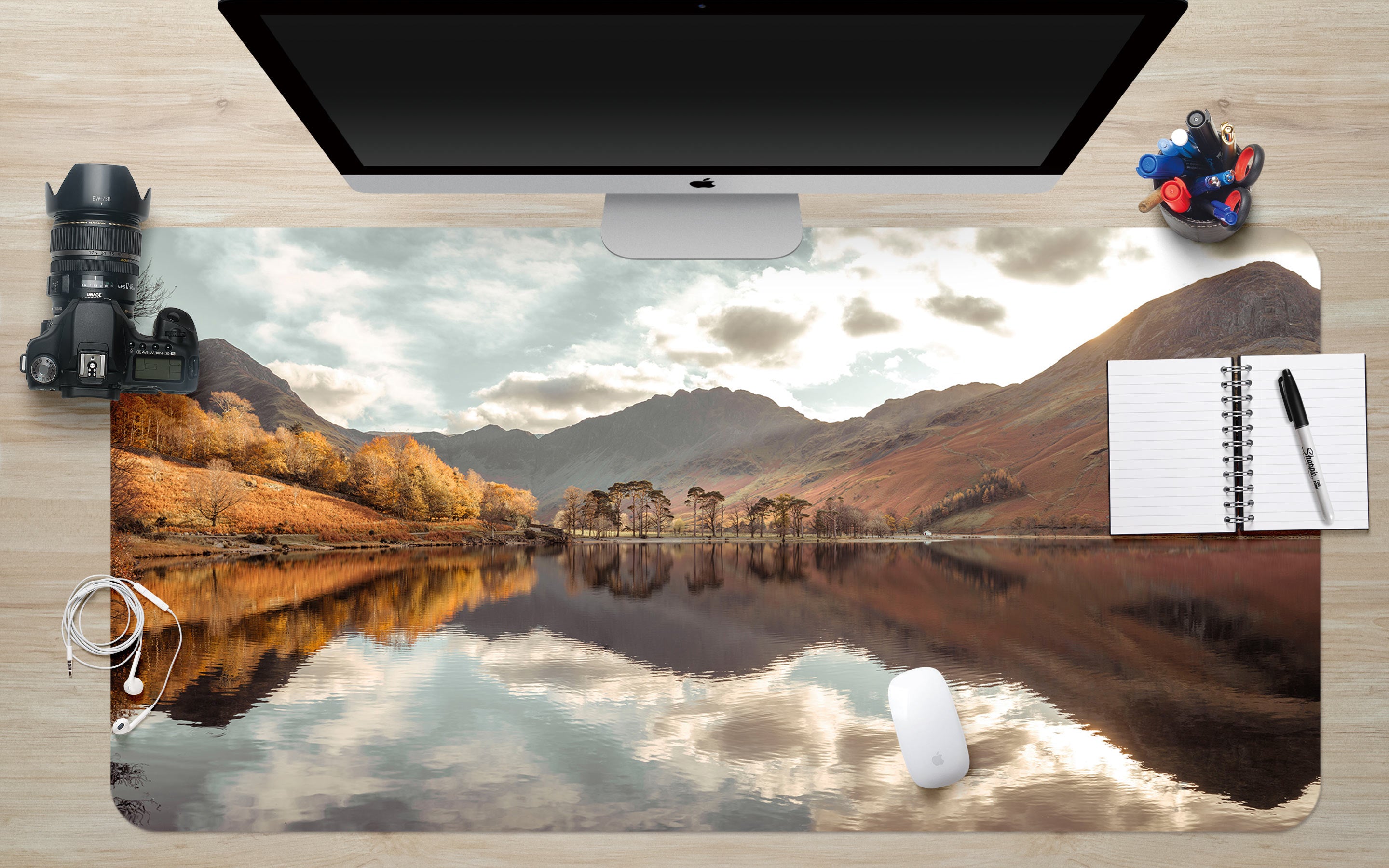 3D Landscape 12448 Assaf Frank Desk Mat