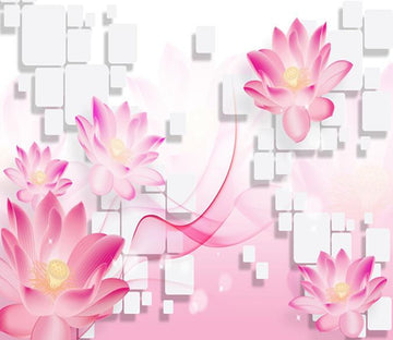 3D Pure Waterlily Flower 98 Wallpaper AJ Wallpapers 