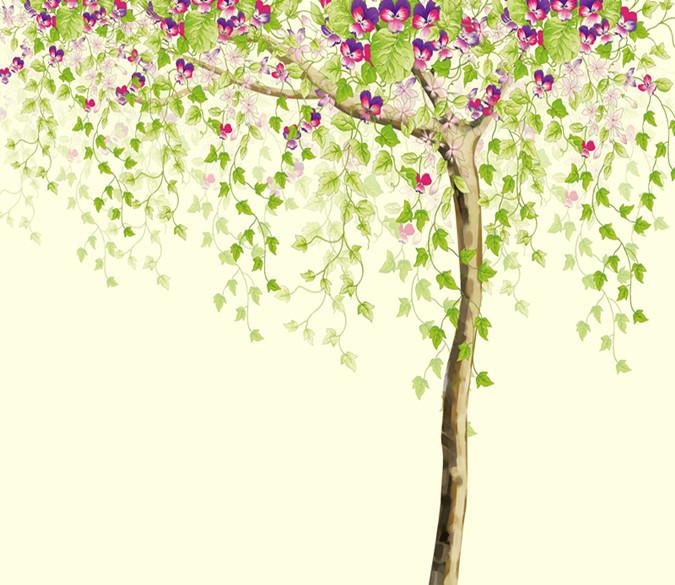 3D Blossoming Flower Tree 288 Wallpaper AJ Wallpaper 2 