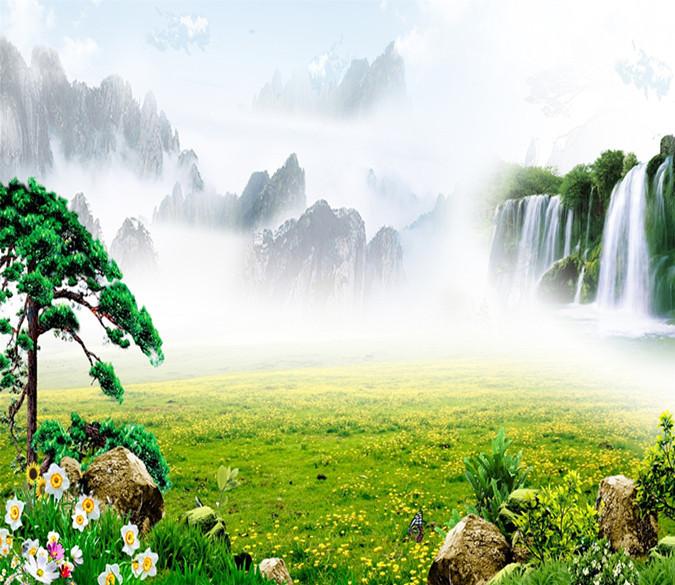 3D Fairy Pouring Water 465 Wallpaper AJ Wallpapers 