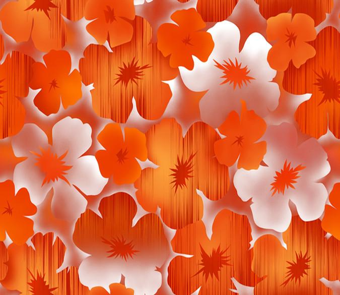 3D Orange Petal Flower 921 Wallpaper AJ Wallpaper 